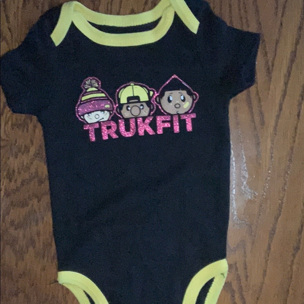 Trukfit girls onesie